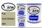Preview: Fiat, Gold Metallic, 589: 1L Lackdose + 1L Klarlack + 500ml Härter - Set, von ATW Autoteile West.